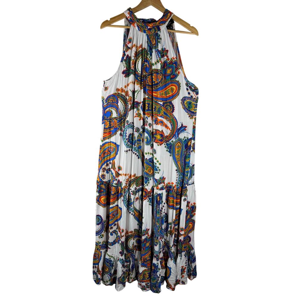 MSK Paisley Maxi Dress XL